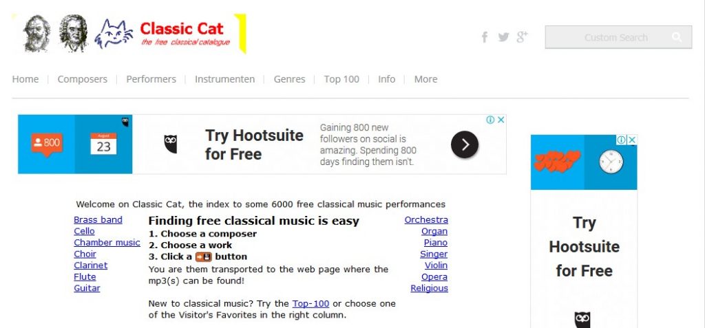 Top 10 Sources for Free Classical Music Downloads 275 Classic Cat