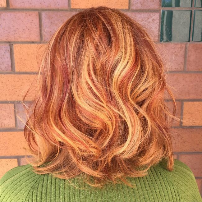 The Best Strawberry Blonde Hair Color That’ll Blow Your Mind 276 Blonde and Red Bob