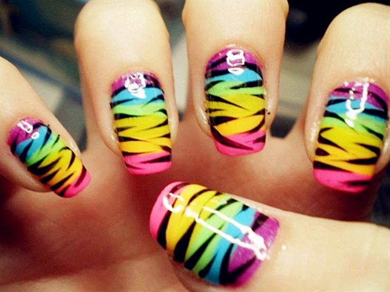 The Best Nails Design Art in the World For Summer 289 Colorful Nails Design