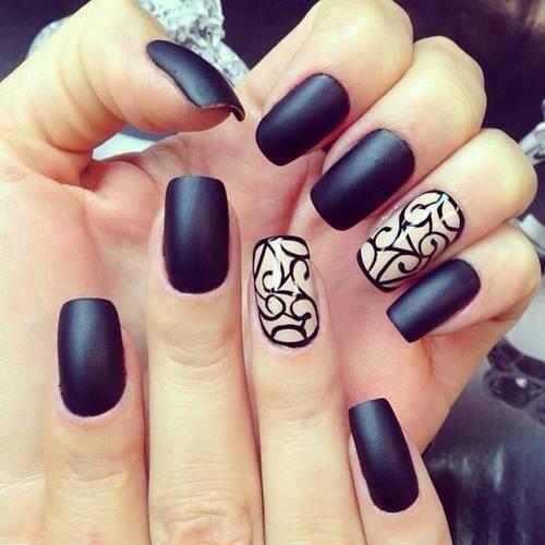 The Best Nails Design Art in the World For Summer 279 Matte Nails Design