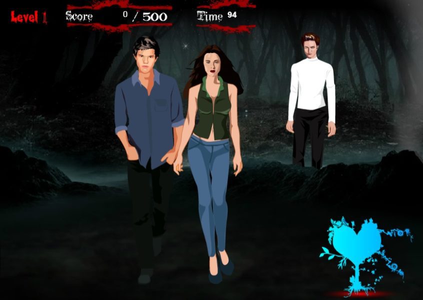 Twilight Kissing Game