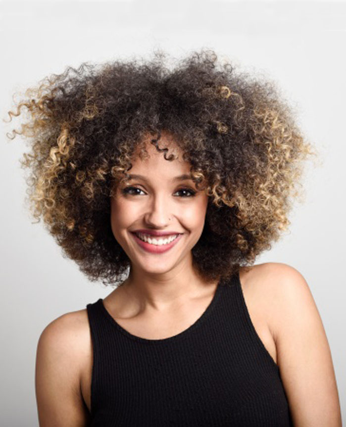 women smiling