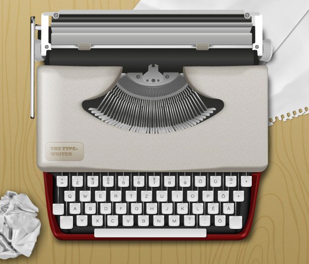 How to Start a Fashion Blog, Make an Impact in the Fashion Niche 280 Realistic typewriter