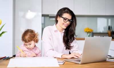 working from home