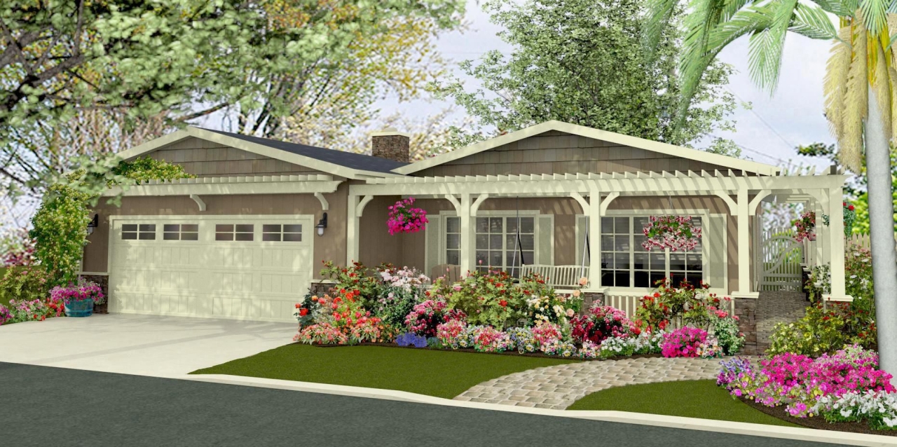 Arbor style entrance